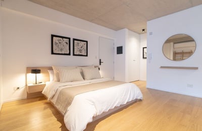 Аренда светлой меблированной студии, Реколета, Буэнос-Айрес, Аргентина